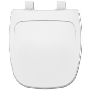 Assento Sanitário City/Angra Evolution Polipropileno Soft Close Branco Ati Azul