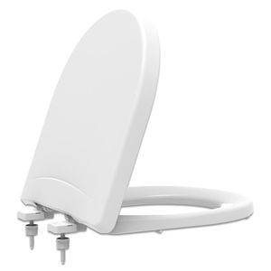 Assento Sanitário Riviera Evolution Polipropileno Soft Close Branco Ati Azul