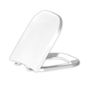 Assento Sanitário Elite Polipropileno Soft Close Branco 01 Ati Azul