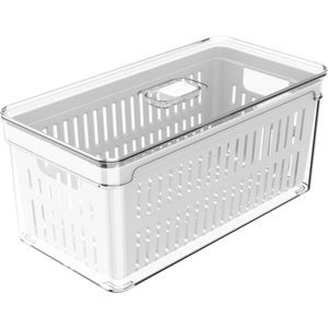 Organizador Com Cesto Clear Fresh Natural 5L - Ou