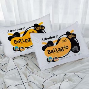 Travesseiro Poliéster Branco Bellagio Altenburg