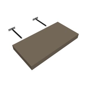 Prateleira 100X25X3,5Cm Gianduia Sofistic Prat Up