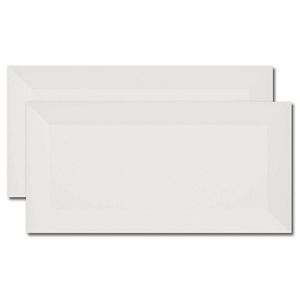 Revestimento Brilhante Metro White Tipo A 10X20CM - 180661 - Eliane
