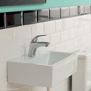 Revestimento Brilhante Metro White Tipo A 10X20CM - 180661 - Eliane
