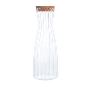 Garrafa De Vidro Borossilicato Com Tampa De Rolha Classic 1,6L Lyor