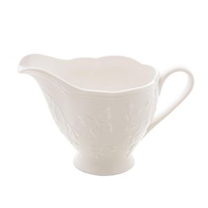 Molheira De Porcelana New Bone Butterfly Flower 260ml Lyor