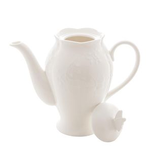 Bule De Porcelana New Bone Butterfly Flower 1,27L Lyor