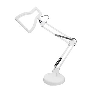 Luminária de Mesa com Braço Articulável 3D 5W Branco Orion Bivolt - Gmh