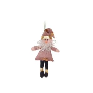 Enfeite Boneco Ornamental para Árvore de Natal Dourado 24CM Sortido - Miro