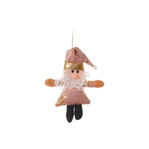 Enfeite Boneco Ornamental para Árvore de Natal Dourado 14CM Sortido - Miro