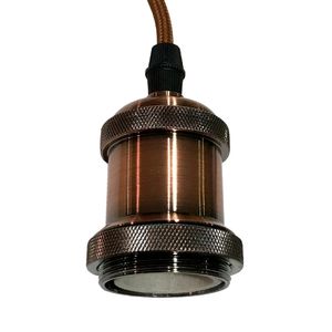 Luminária Bocal E27 Pendentes Bronze - 2353 - Nitrolux