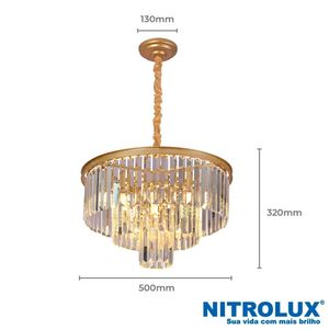 Lustre LTR011D E14X6 - 5205 - Nitrolux