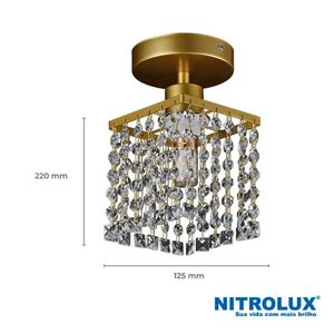 Lustre LTC200D E27X1 - 6287 - Nitrolux