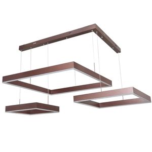 Pendente LED Squares-001M 90W Luz Amarela 3500K - 6041 - Nitrolux