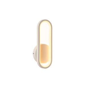 Arandela em LED Aln101B 12W 3000K Branca - 6220 - Nitrolux
