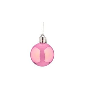 Jogo de Bolas Natalinas com 12 Unidades 4CM Rose - Grillo
