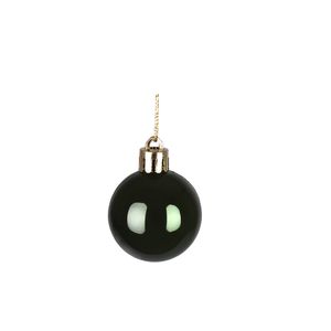 Jogo de Bolas Natalinas com 12 Unidades 3CM Verde Escuro - Grillo
