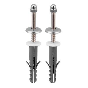 Kit fixação inox lavatório bucha N8 Forusi