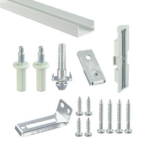Kit De Ferragens Para Porta Camarão 1,00Mt Rodinato