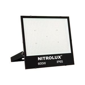 Refletor LED Slim LB01 600W Luz Branca 6500K Preto - 5962 - Nitrolux
