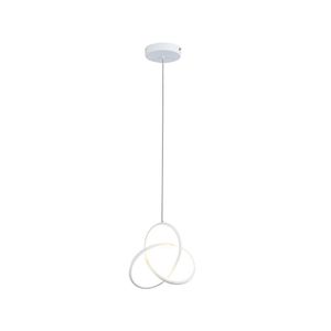 Pendente Led Catar 15W 3000K Branco Taschibra