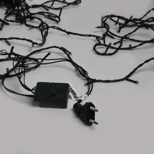 Pisca-pisca com 200 Leds 8 Funções Isol Verde 220V 3000K - Taschibra