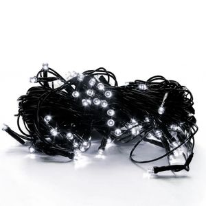 Pisca-pisca com 200 Leds 8 Funções Isol Verde 220V 6500K - Taschibra