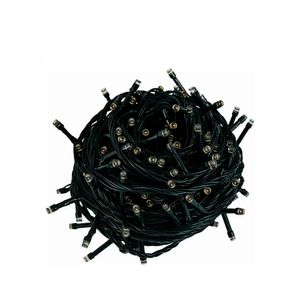 Pisca-pisca com 100 Leds 8 Funções Isol Verde 220V Azul - Taschibra