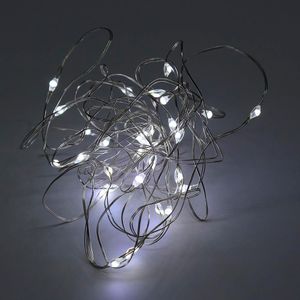 Pisca-pisca com 50 Mini Led Arame Pilha 6500K - Taschibra