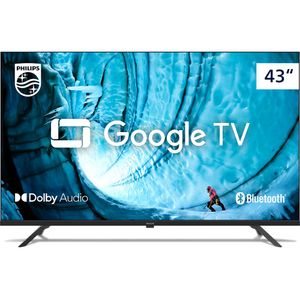 Tv Smart 43 Full HD Google TV Dolby Atmos Bluetooth 5.0 Comando de Voz Integrado - 43PFG6909/78 - PHILIPS