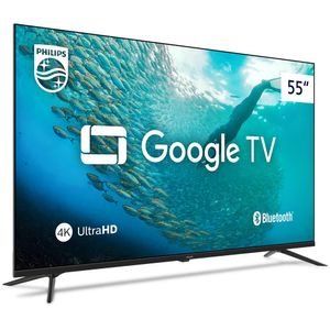 Tv Smart 55 Ultra HD 4K Google TV Dolby Atmos Bluetooth 5.0 Comando de Voz Integrado - 55PUG7019/78 - PHILIPS