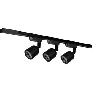 Kit Trilho Elegance T1 Preto Am3000K 3X7W Avant