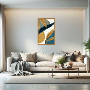 Quadro Decorativo Geometrico 40X60cm 100/2 Art Frame