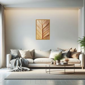 Quadro Decorativo Folhagem 40X60cm 100/12 Art Frame