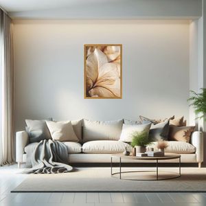 Quadro Decorativo Folhagem 40X60cm 100/11 Art Frame