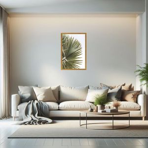 Quadro Decorativo Folhagem 40X60cm 100/15 Art Frame