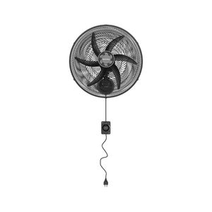 Ventilador de Parede 50CM Monta Fácil com 6 Pás Preto 220V - Ventisol