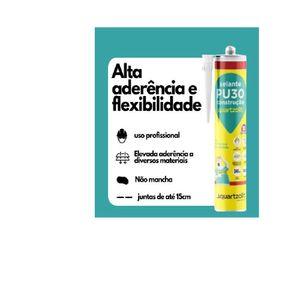 Adesivo Selante PU30 Cinza 346g Quartzolit