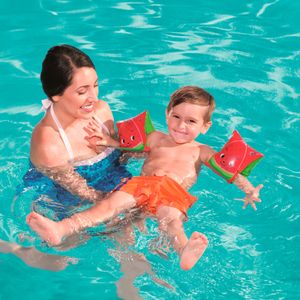 Boia de Braço Infantil Frutinhas Estampa Sortida 23X15CM - Bestway
