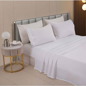 Jogo De Cama Sortido King 260X280cm 100% Poliéster Golden Bordado Rozac