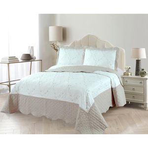 Kit Colcha Sortido Queen Bordada 240x260cm 100% Poliéster Maison Rozac