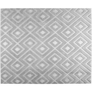 Tapete Sala 100X140cm Monte Carlos Ankara Cinza Rozac