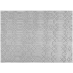 Tapete De Sala 140X200cm Astoria Ankara Cinza Rozac