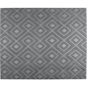 Tapete De Sala 140X200cm Monte Carlos Ankara Chumbo Rozac