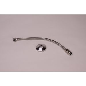 Engate Flexível De Aço Inox 60 Cm Maxseal Durável À Corrosão E Ideal Para Instalações Hidráulicas Maxseal