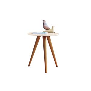 Mesa Lateral Sorelle Offwhite 50X44cm Hb Móveis