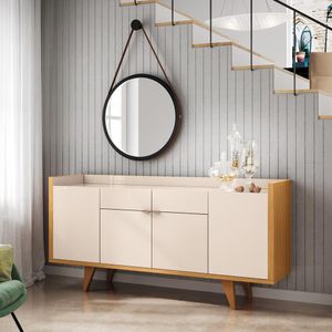 Buffet Melodia Offwhite|Cinanomo 79X160cm Hb Móveis
