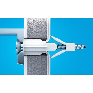 Parafuso Madeira Phs 4,2X55 + Bucha Fly 2 - 2 Pc 455 Sfor