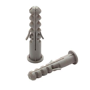 Bucha Nylon Com Aba 10 Mm - 5 Pc 142 Sfor