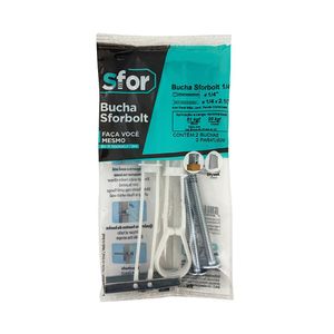Buchabolt + Parafuso Maquina Lentilha 1/4X2.1/2 - 2 Pc 179 Sfor